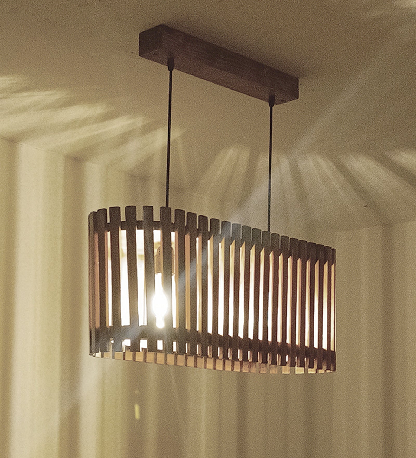 Elora 24 Centrum Wooden Hanging Lamp-ArtyCraftz.com