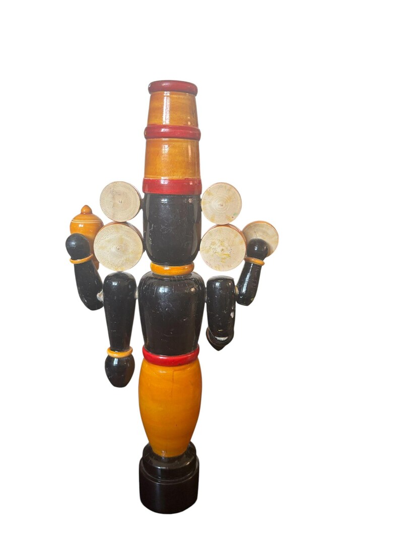 Etikoppaka Balaji Wooden Figurine 15 Inch Handcrafted Traditional Decor-artycraftz.com