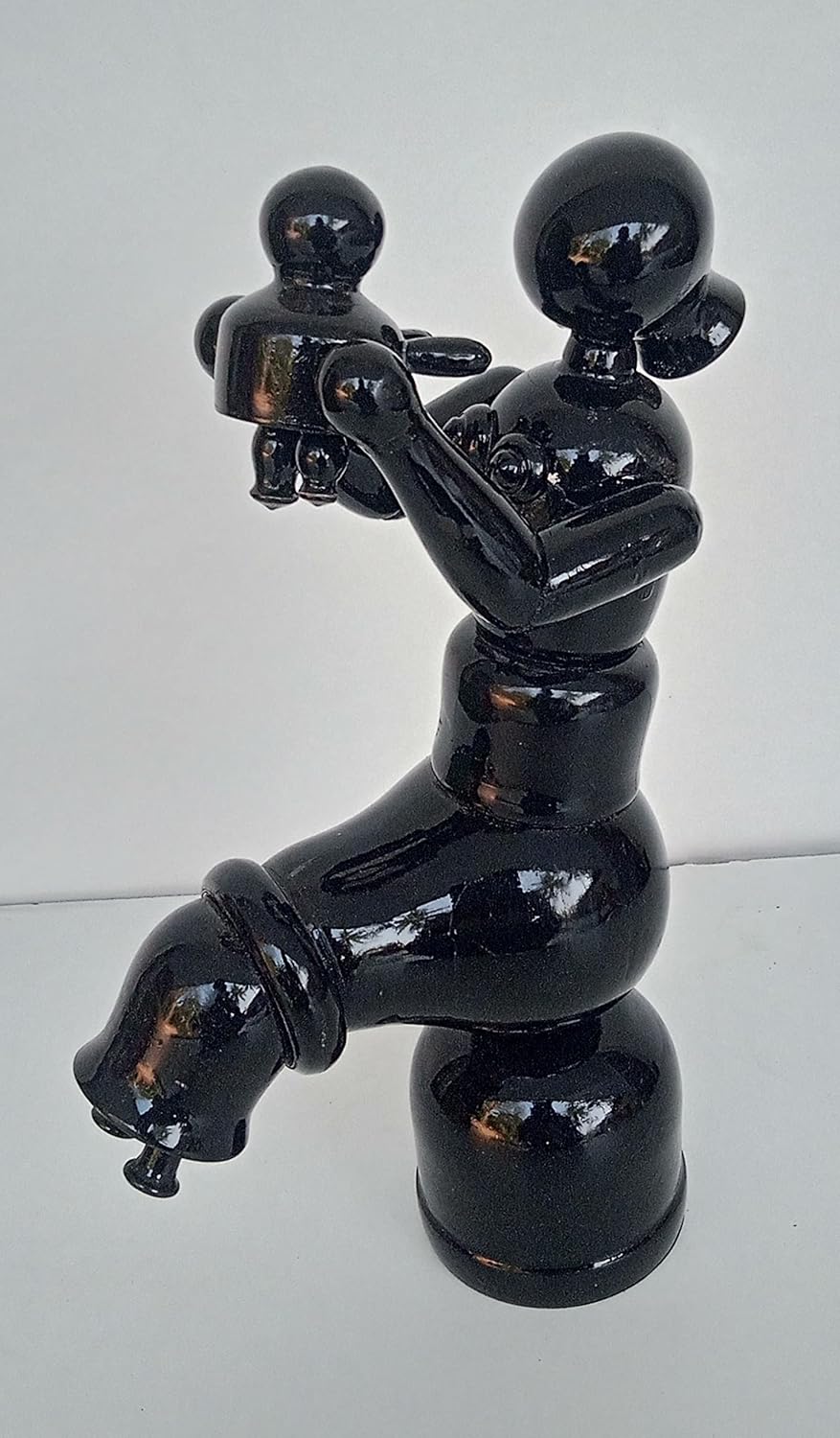 Etikoppaka Mother Carrying Child Showpiece-ArtyCraftz.com