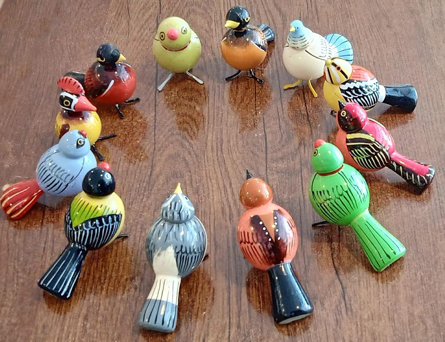 Etikoppaka Wooden Birds Showpiece-ArtyCraftz.com