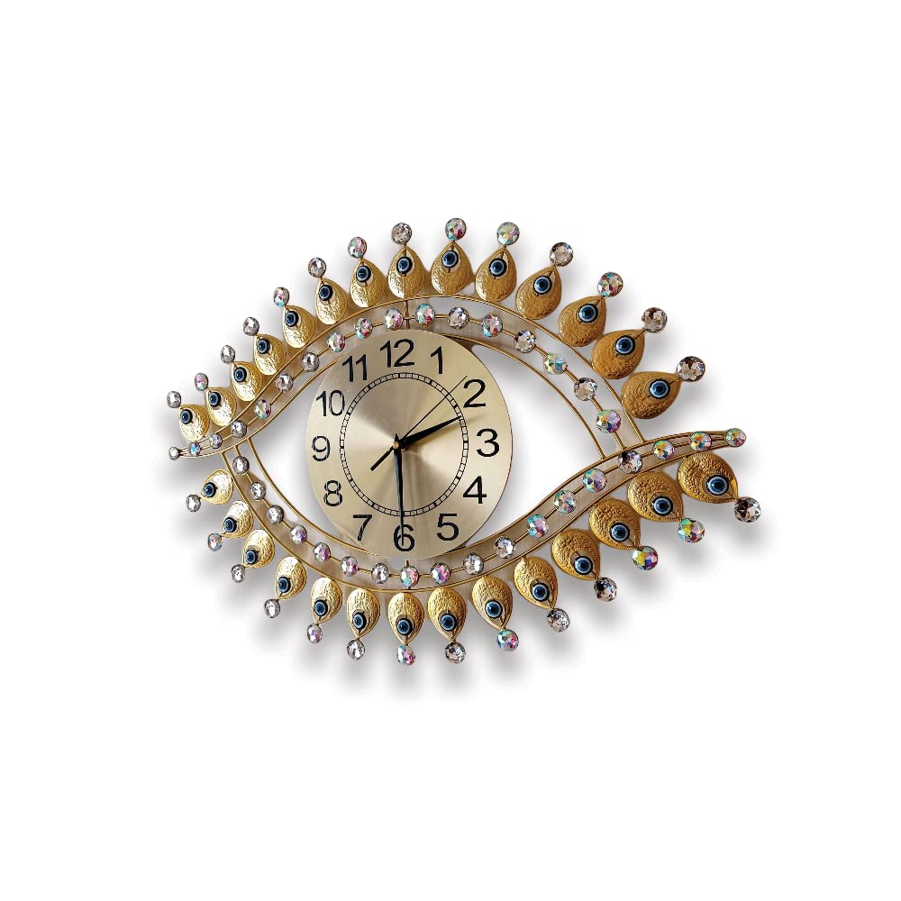 Evil Eye Decorative Wall Clock-ArtyCraftz.com