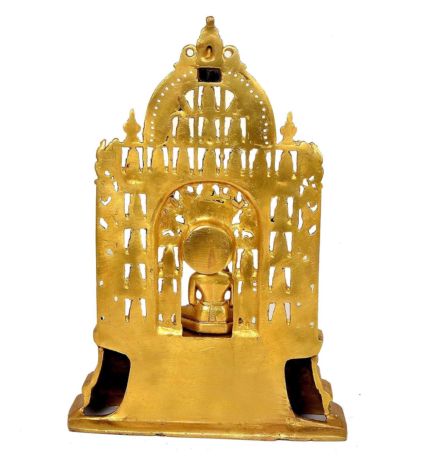 Exquisite Brass Mahaveer Swami with 23 Tirthankars Statue-ArtyCraftz.com