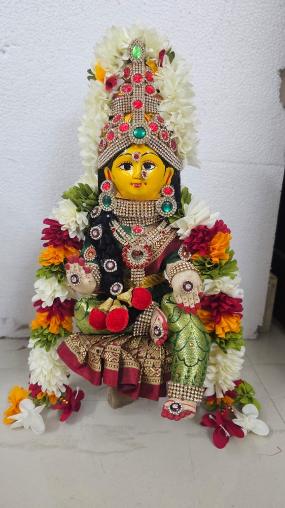 Exquisite Handcrafted Varalakshmi Doll-ArtyCraftz.com