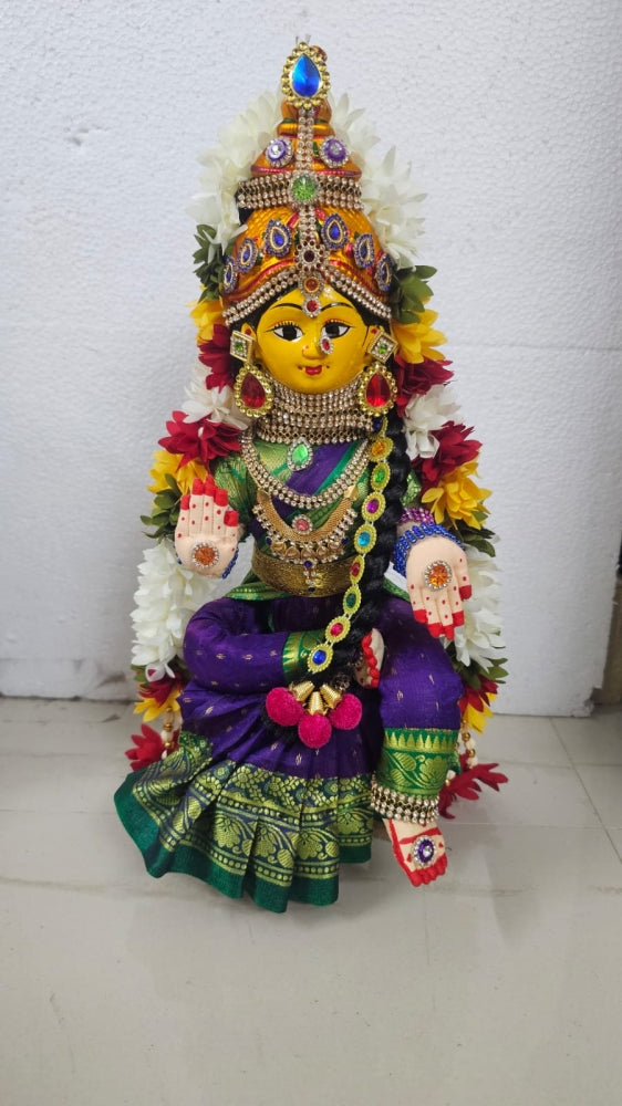 Exquisite Handcrafted Varalakshmi Doll-ArtyCraftz.com
