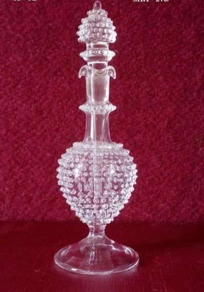 Fancy Glass Perfume Bottle - ArtyCraftz.com