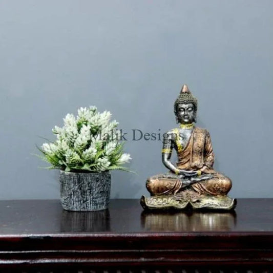 Fiber Buddha Statue For Table Decoration to enhance the beauty of your home - ArtyCraftz.com