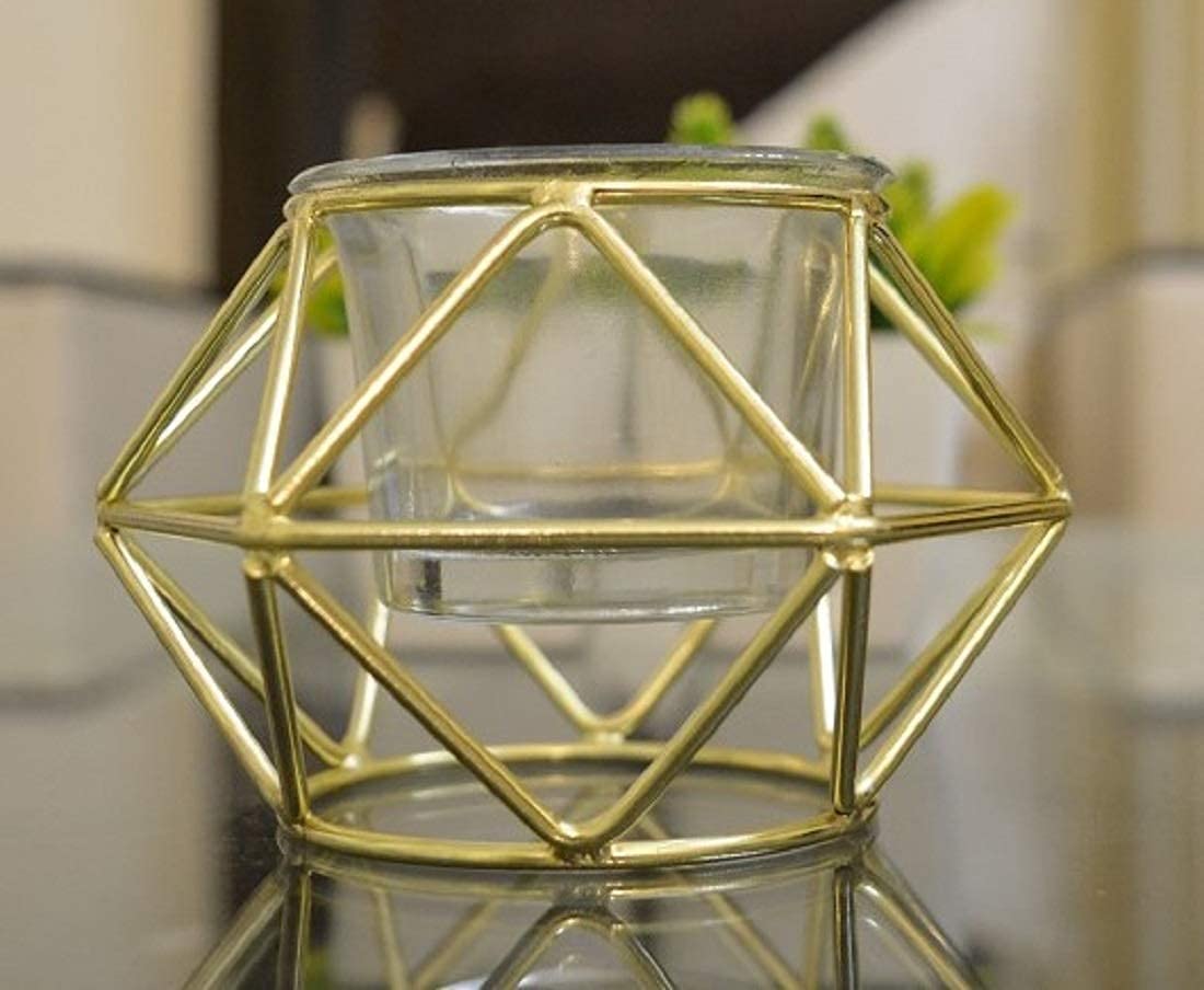 Geometrical Design Candle Holder