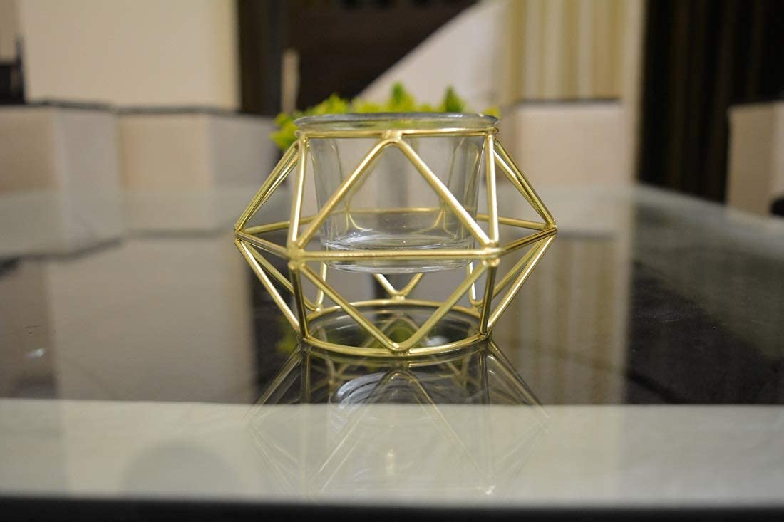 Geometrical Design Candle Holder