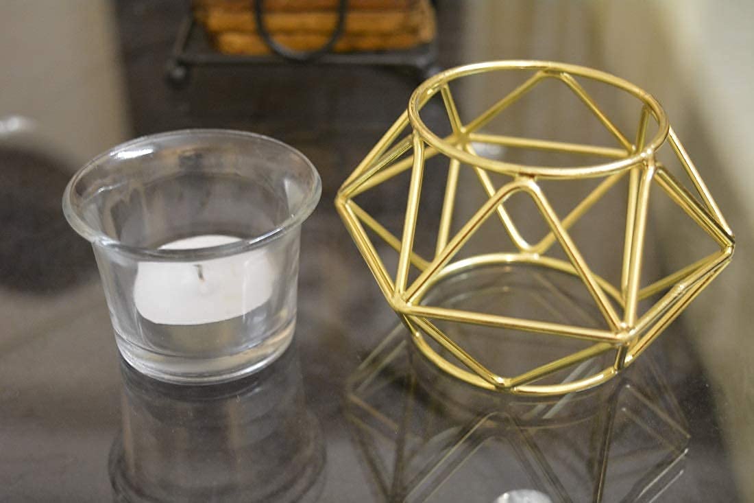 Geometrical Design Candle Holder