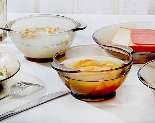Glass French Cutlery Bowl Salad Noodle Soup Serving Dish