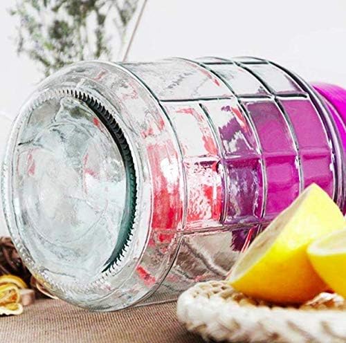 Glass Storage Jar With Handle-ArtyCraftz.com