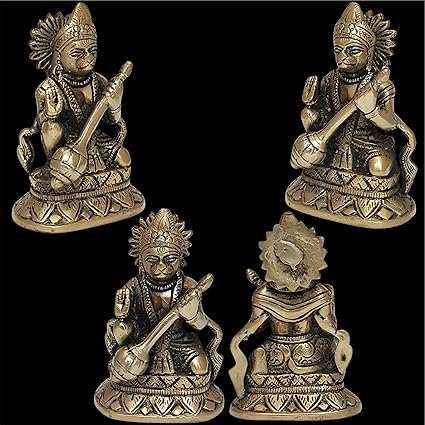 God Sri Gadadhari Bajrangbali Hanuman Idol Sculpture Statue - ArtyCraftz.com