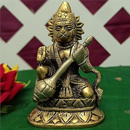 God Sri Gadadhari Bajrangbali Hanuman Idol Sculpture Statue - ArtyCraftz.com