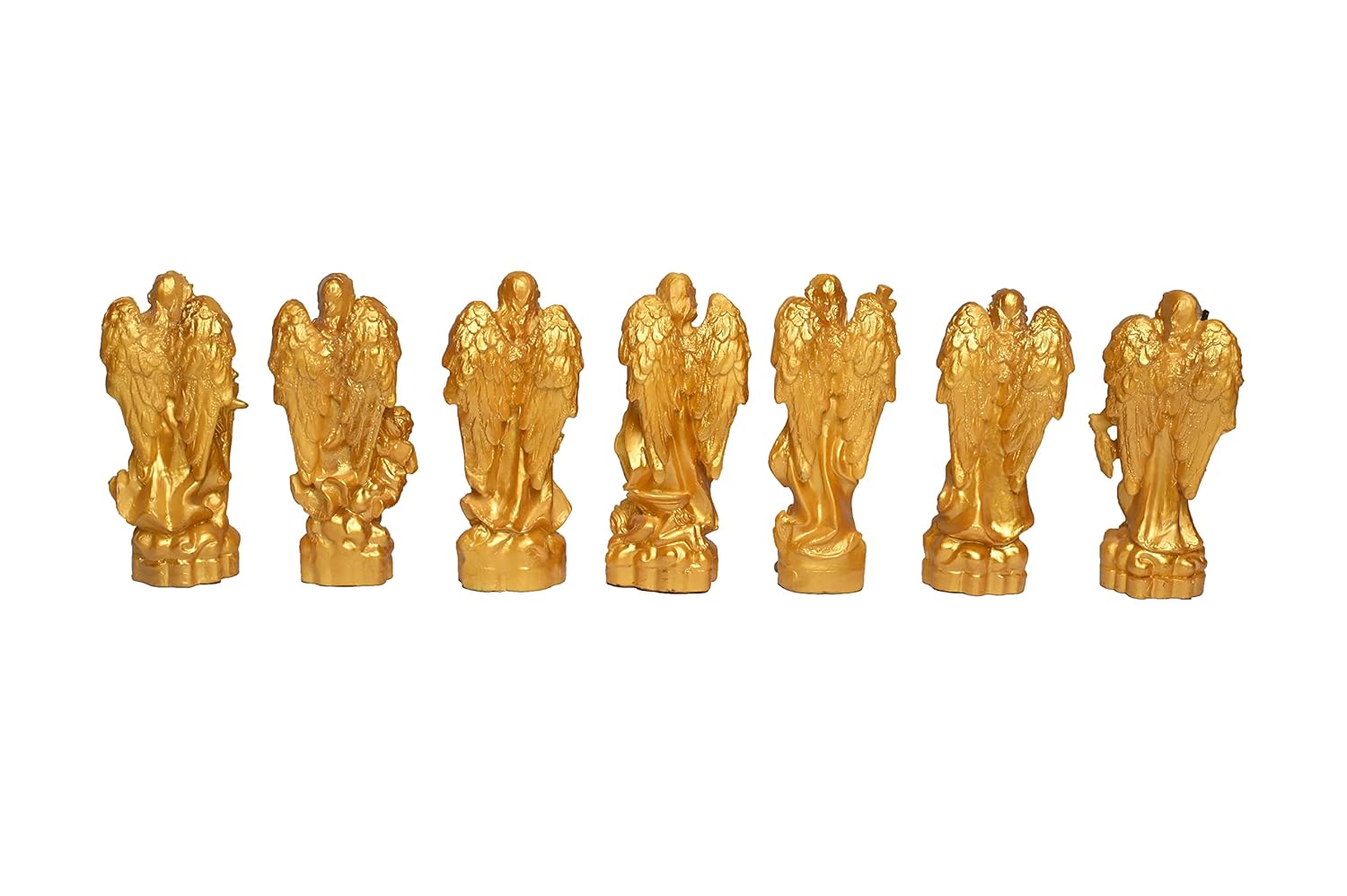 Gold Polyresin Seven Archangels Idols-ArtyCraftz