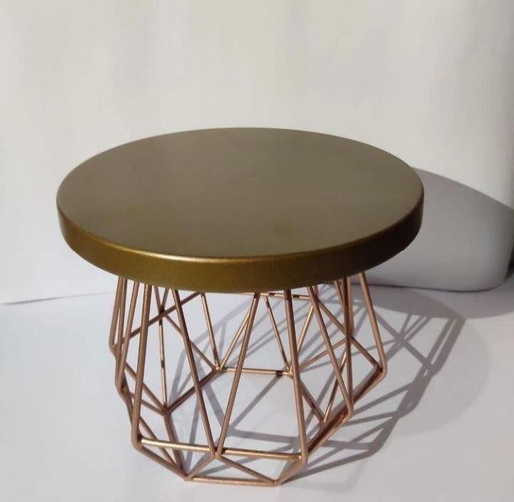 Golden Copper Cake Stand - ArtyCraftz.com