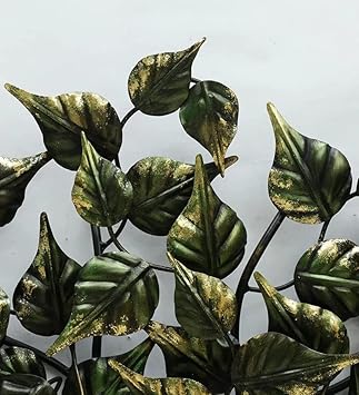 Golden Iron Tree Wall Art For Decor