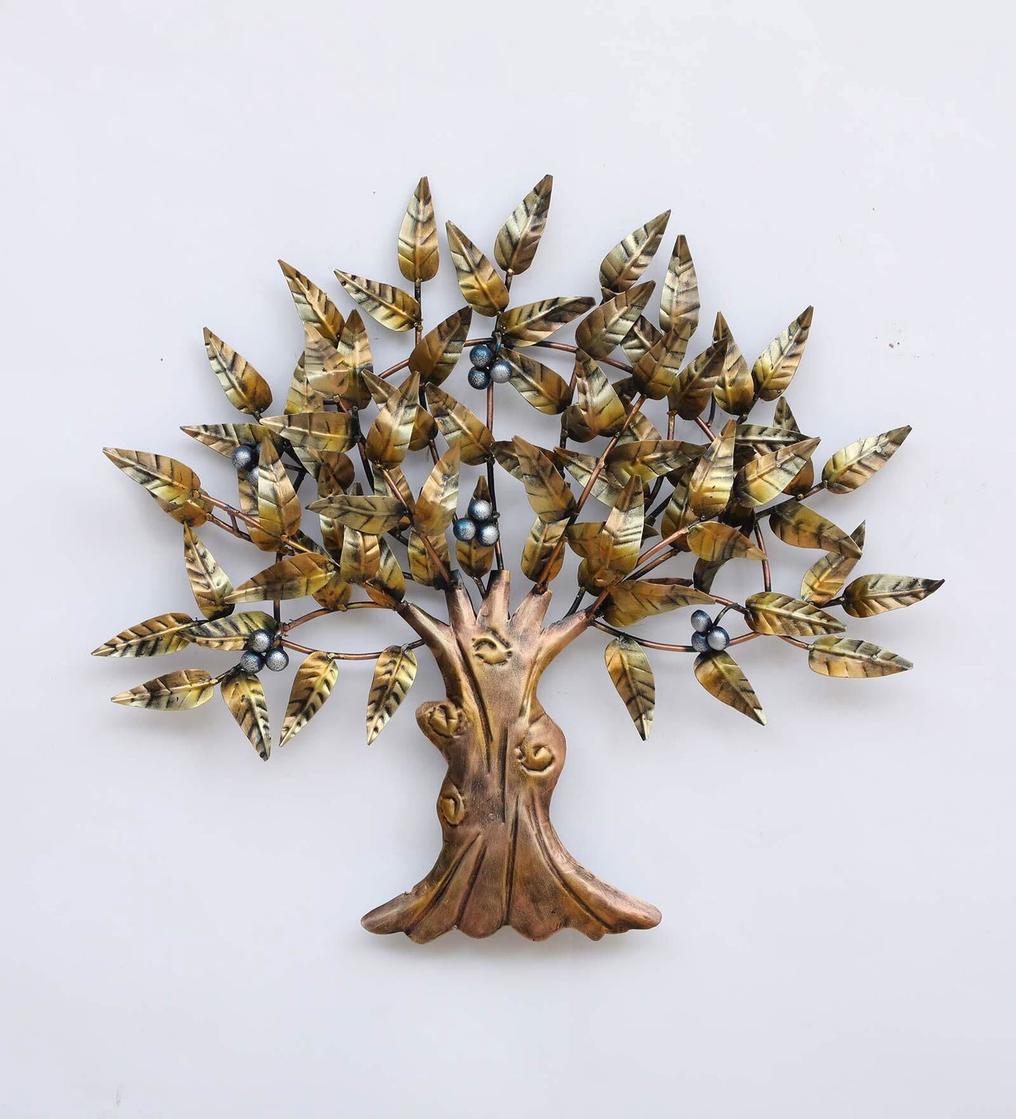 Golden Iron Tree Wall Art For Decor - ArtyCraftz.com