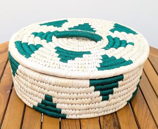 Green Sabai Grass Storage Basket-artycraftz.com