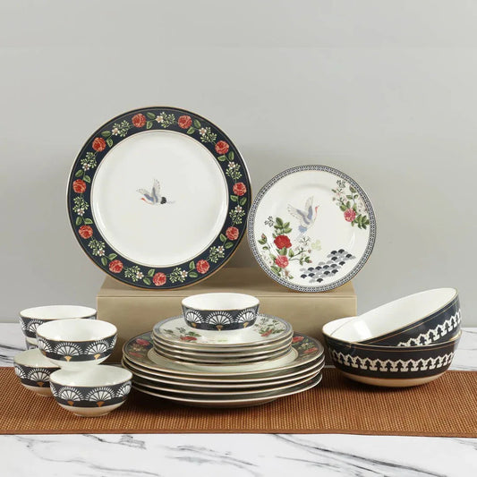 Gruidae's Trance Dinner Set - 20 Pieces