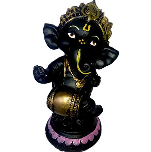 Hand Made Resine Little Ganesh showpiece