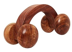 Handcrafed Wooden 4 Ball Massager