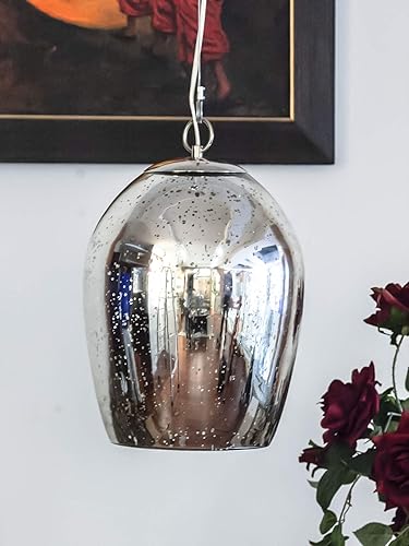 Handcrafted Antique Mercury Pendant Hanging Light