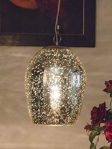 Handcrafted Antique Mercury Pendant Hanging Light