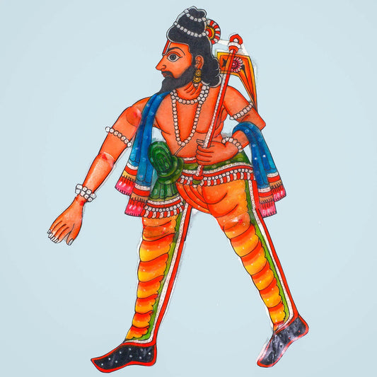 Handcrafted Balarama Avatar Leather Puppet