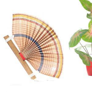 Handcrafted Bamboo Folding Hand Fan - ArtyCraftz.com