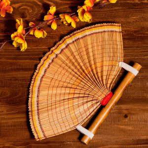 Handcrafted Bamboo Folding Hand Fan - ArtyCraftz.com