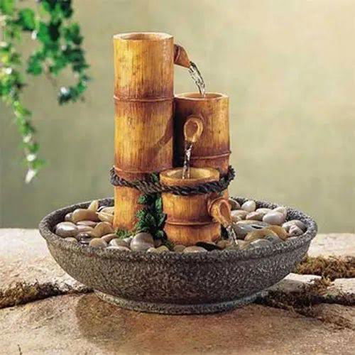 Handcrafted Bamboo Fountain for Home - ArtyCraftz.com