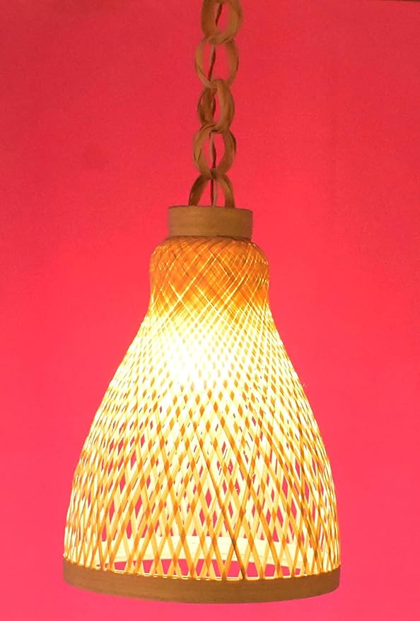 Handcrafted Bamboo Pendant Light