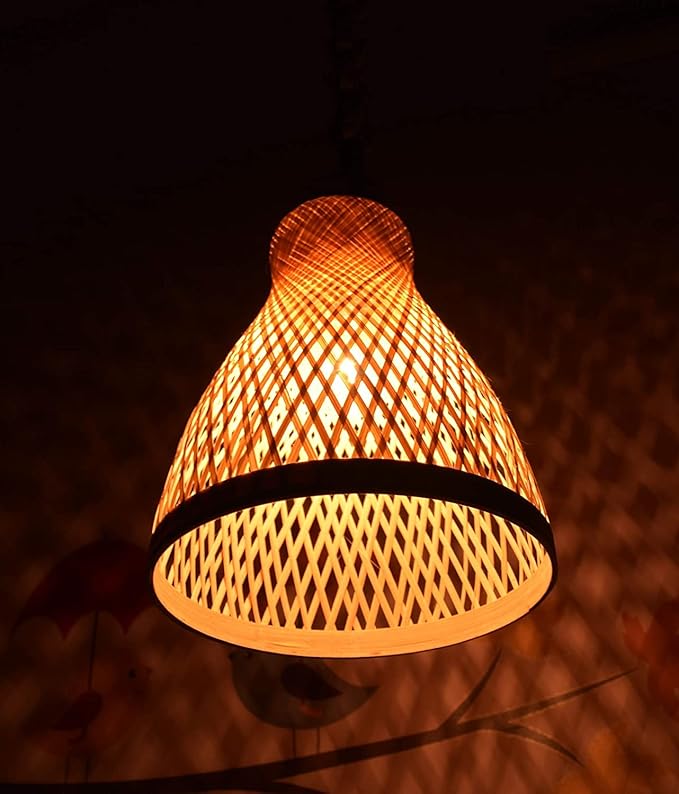 Handcrafted Bamboo Pendant Light