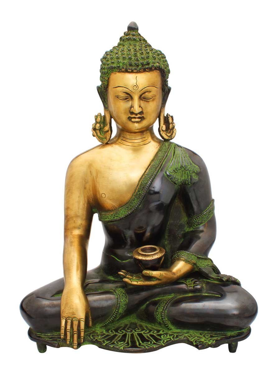 Handcrafted Brass Buddha Statue for Home, Meditation & Spiritual Decor-ArtyCraftz.com