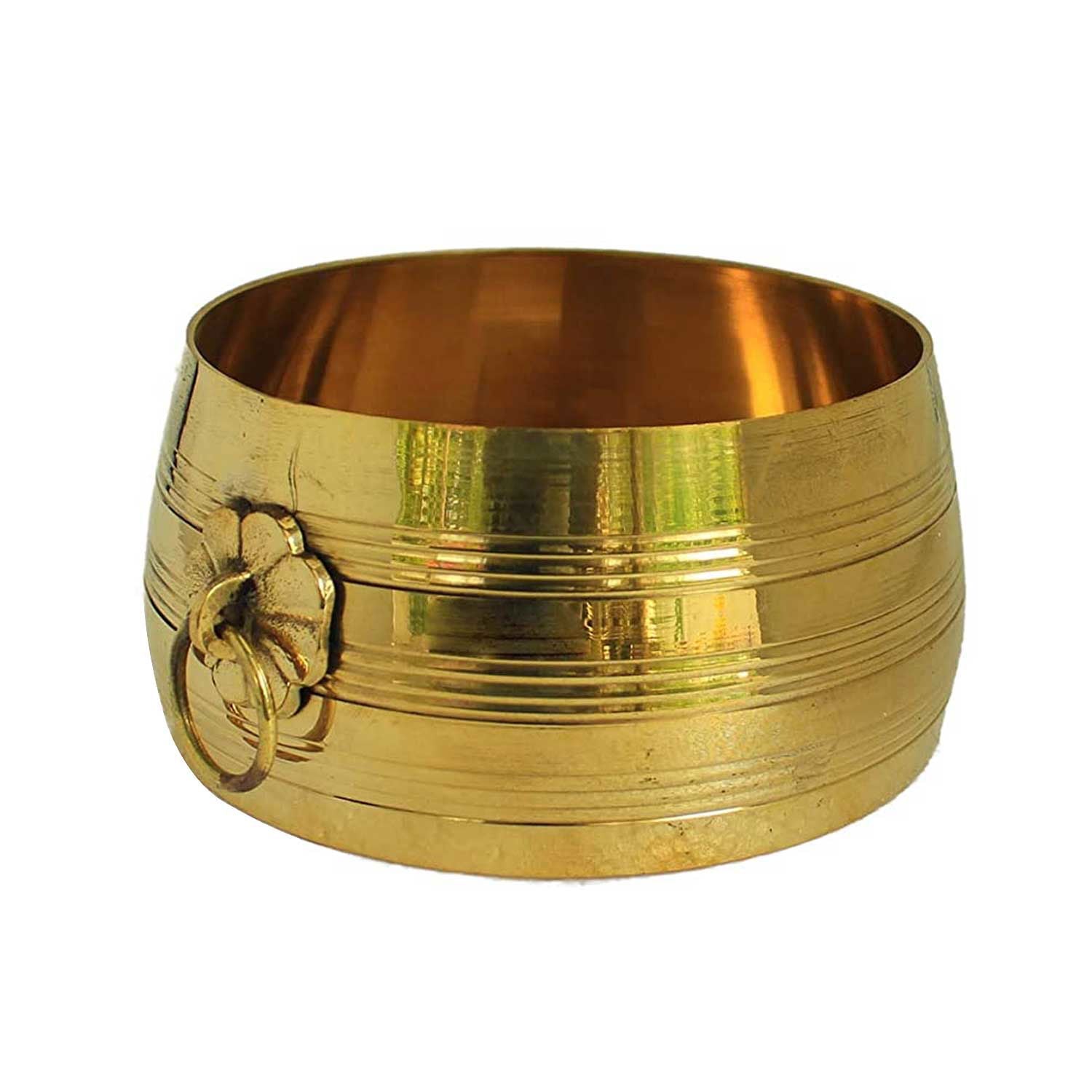 Handcrafted Brass Changazhi-Measuring Vessel - ArtyCraftz.com