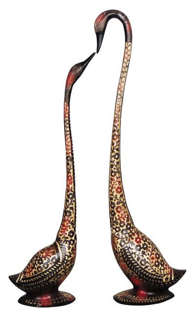 Handcrafted Brass Duck Pair for Gifting and Showpiece - ArtyCraftz.com