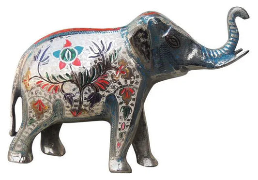 Handcrafted Brass Elephant for Gifting and Showpiece - ArtyCraftz.com