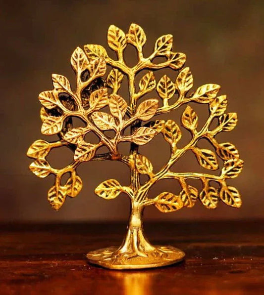 Handcrafted Brass Tree for Showpiece - ArtyCraftz.com
