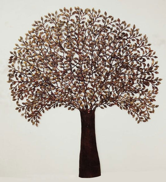 Handcrafted Brass Tree for Wall Hanging - ArtyCraftz.com