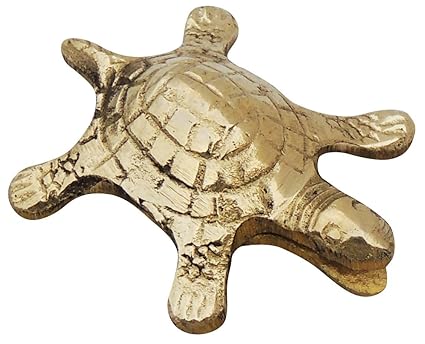 Handcrafted Brass Turtle Statue/Showpiece