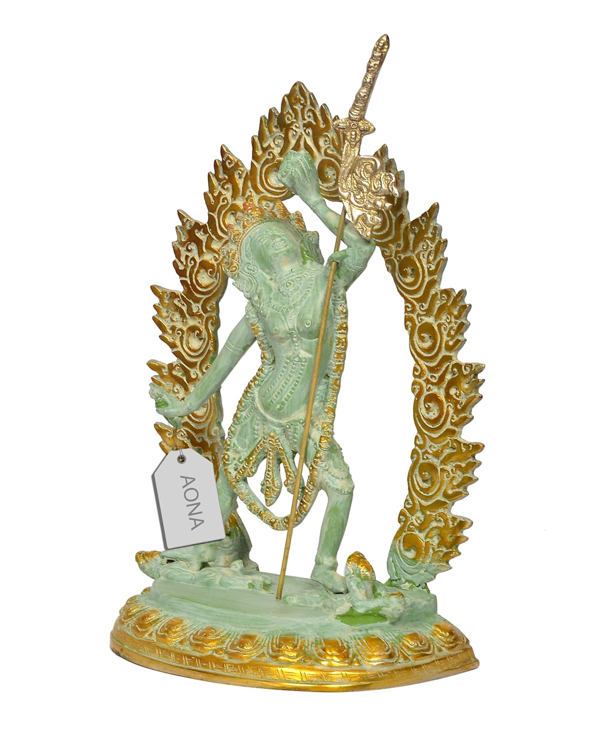 Handcrafted Brass Vajrayogini Statue-ArtyCraftz.com