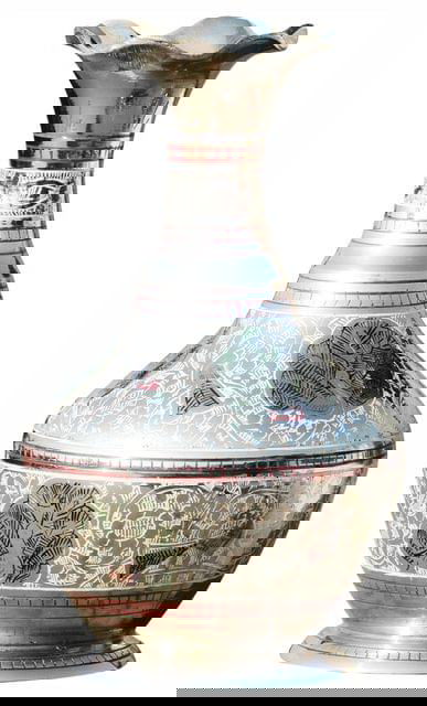 Handcrafted Brass Vase for Home Decor and Gifting 4.8*4.8*8 Inches - ArtyCraftz.com