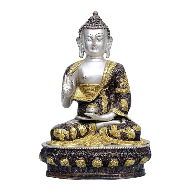 Elegant Buddha Meditation Statue-ArtyCraftz,com