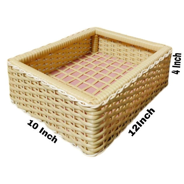 Handcrafted Cane Storage Basket - ArtyCraftz.com