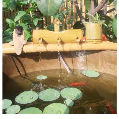 Handcrafted Classic Bamboo Fountain - ArtyCraftz.com