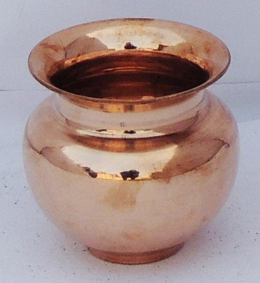 Handcrafted Copper Kalash/Lota for Pooja