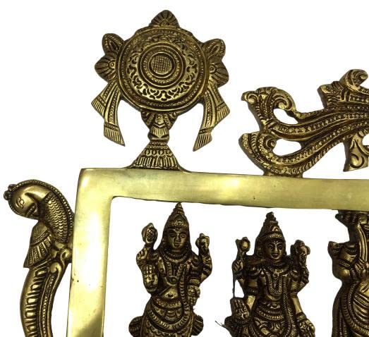 Handcrafted Dasavathar Wall Hanging Frame