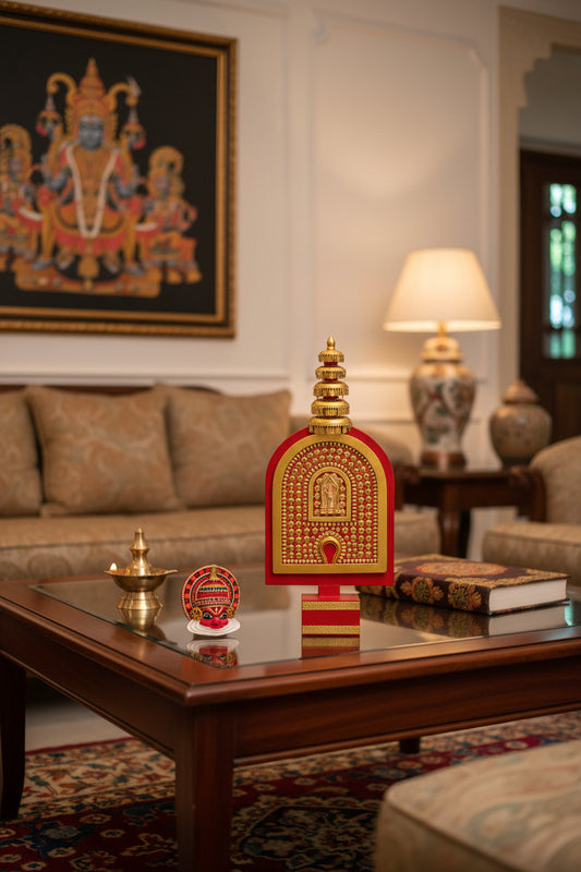 Handcrafted Kerala Temple Thidambu Table Decor-ArtyCraftz.com