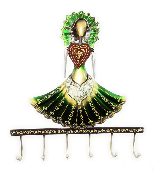 Handcrafted Metal Angel Key Hanger for Wall Decor - ArtyCraftz.com