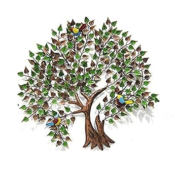 Handcrafted Metal Aspen Tree for Wall Decor